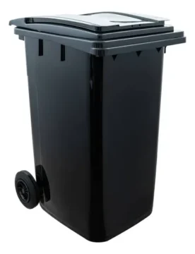 Basurero Papelero Contenedor Industrial 240 Litros Con Tapa