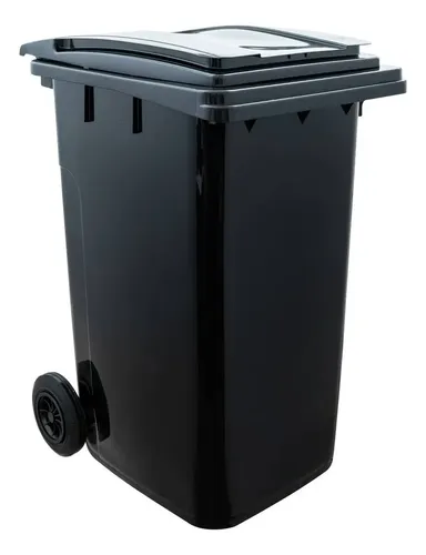 Basurero Papelero Contenedor Industrial 240 Litros Con Tapa