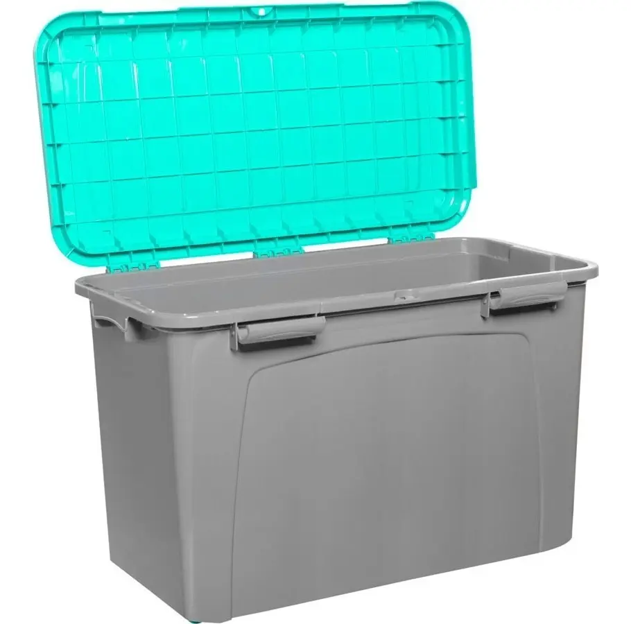 Caja Organizadora Baul Con Ruedas Almacenamiento 123 Lts - Imagen 6