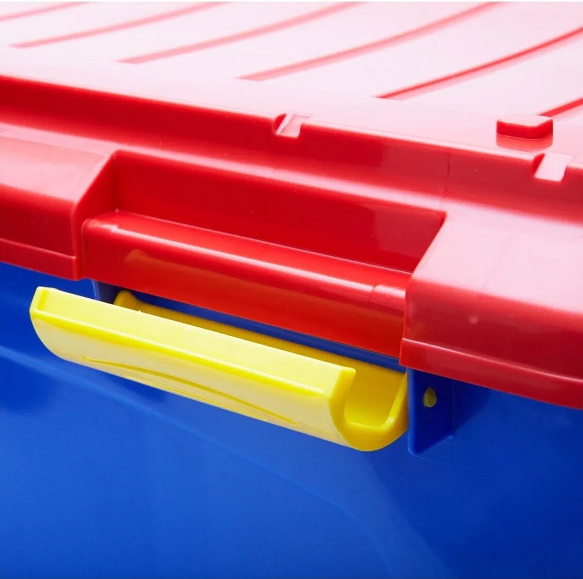 Baul Caja Almacenamiento Organizador Movil Con Ruedas 90 Lts - Imagen 2