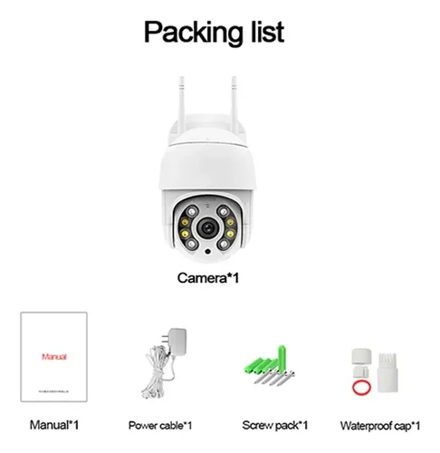 Cámara Seguridad Ptz Ip Wifi Interior/exterior 1080 Icsee - Imagen 4