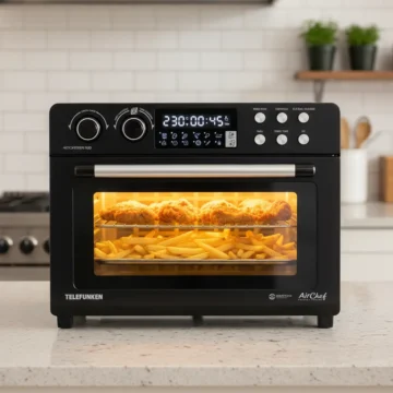 Horno Freidora De Aire Telefunken Aerofryer 320 Color Negro 32L