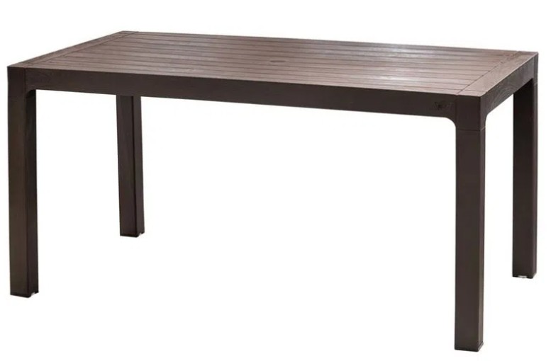 MESA ROBLE 150 X 80 CAFE - Imagen 3