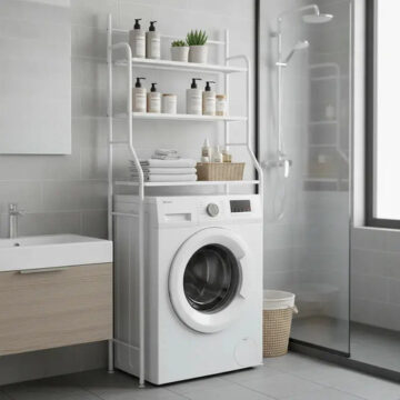 Estante Organizador De Baño Metal 3 Pisos Marca Mp