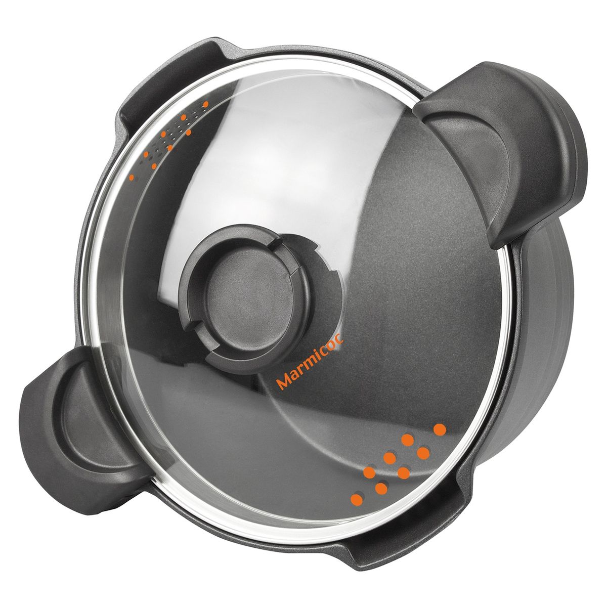 Olla Multicooker Therma Marmicoc 24 CM 6L Negra - Imagen 4