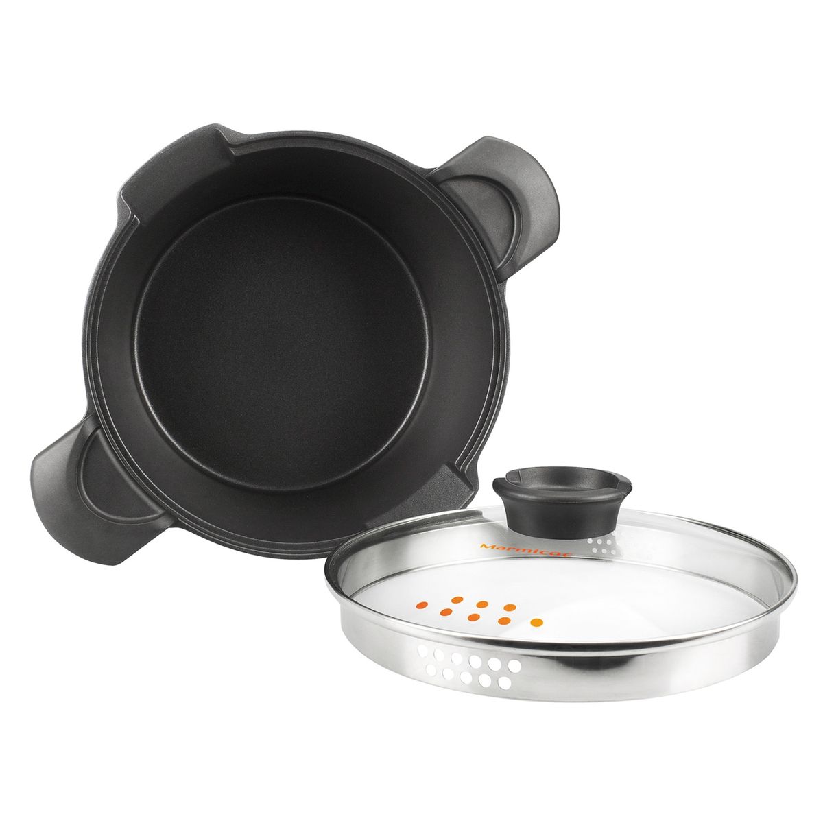 Olla Multicooker Therma Marmicoc 24 CM 6L Negra - Imagen 6