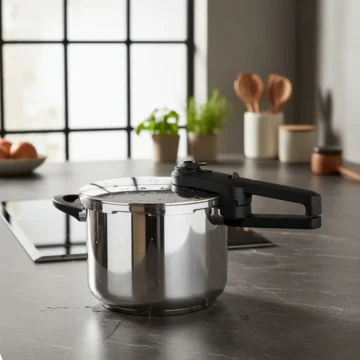 Olla A Presión Mod Malta Acero Inox 6 Litros Marca Marmicoc