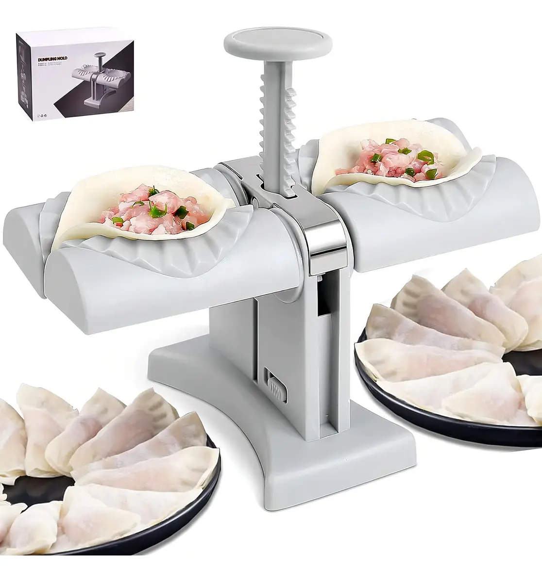 Prensa Para Empanadas Molde Empanada Cocktail Maquina Manual - Imagen 2