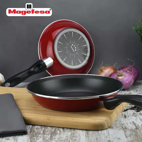 Set 3 Sartenes De Acero Vitrificado 18 20 24 Cm Magefesa - Imagen 7