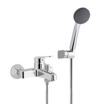 Monomando Llave Grifo Para Tina Ducha Modelo Padova Stretto